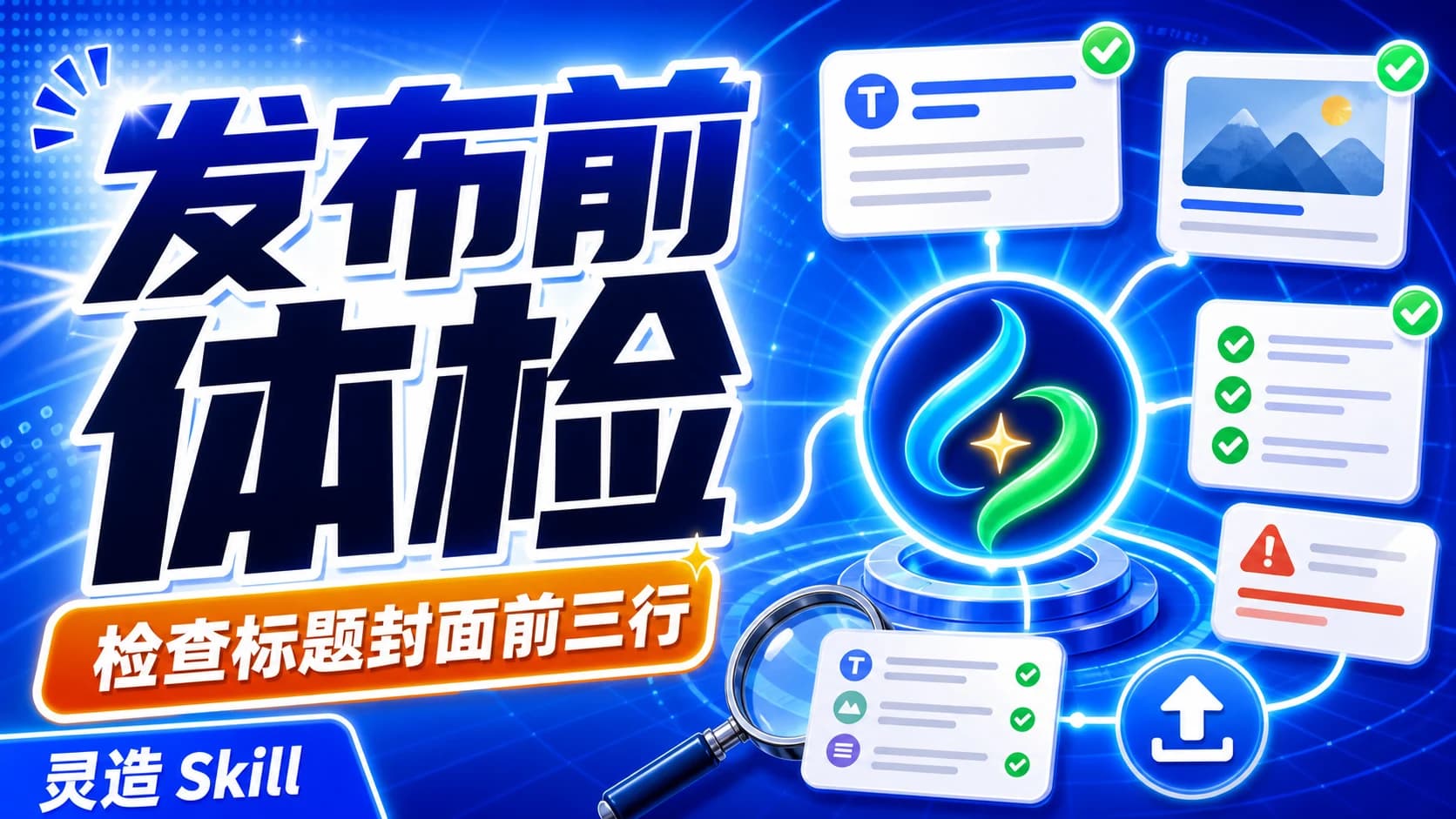 发布前体检教程封面