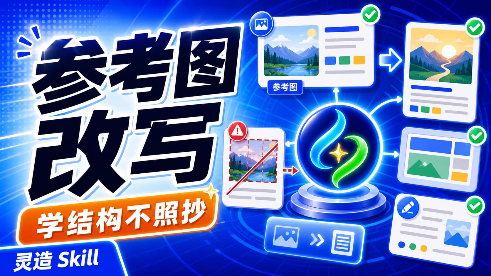 参考图改写教程封面